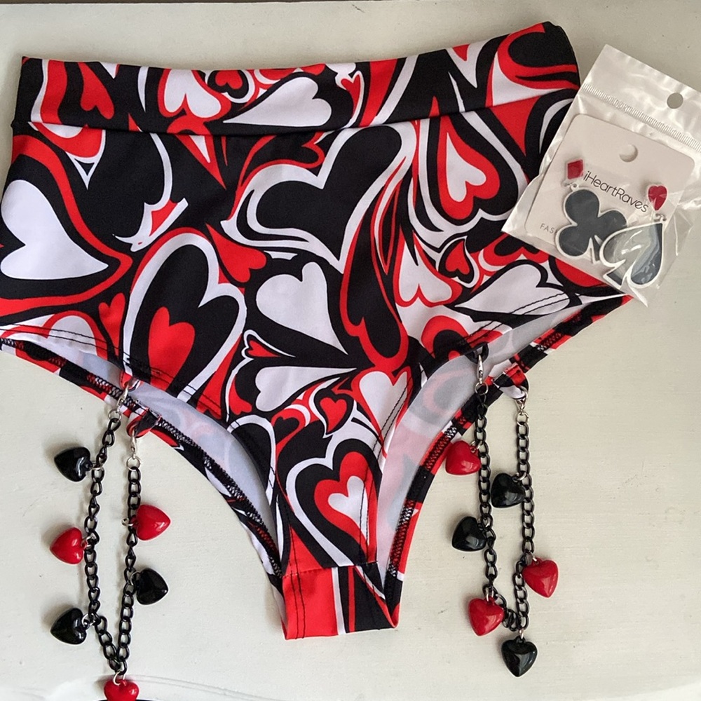 *SOLD* Rad Romance Bottoms + earrings